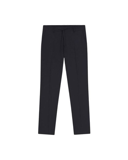 Boss Blue Suit Trousers for men