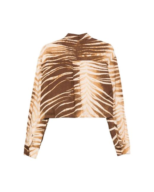 Just Cavalli Natural Shirts