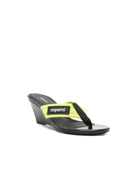 Coperni Green Wedges