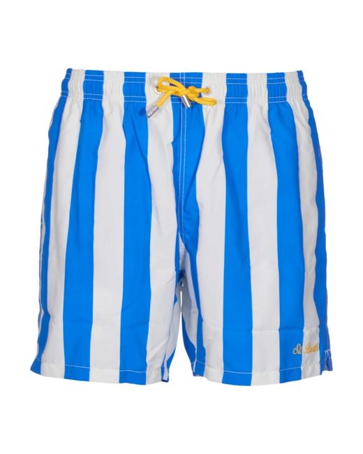 Mc2 Saint Barth Blue Beachwear for men