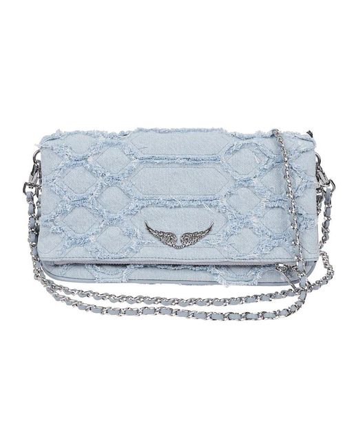 Zadig & Voltaire Blue Shoulder Bags