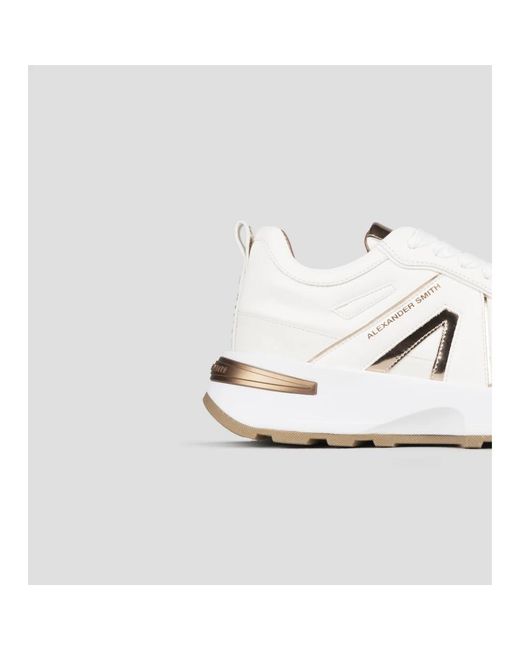 Alexander Smith White Sneakers