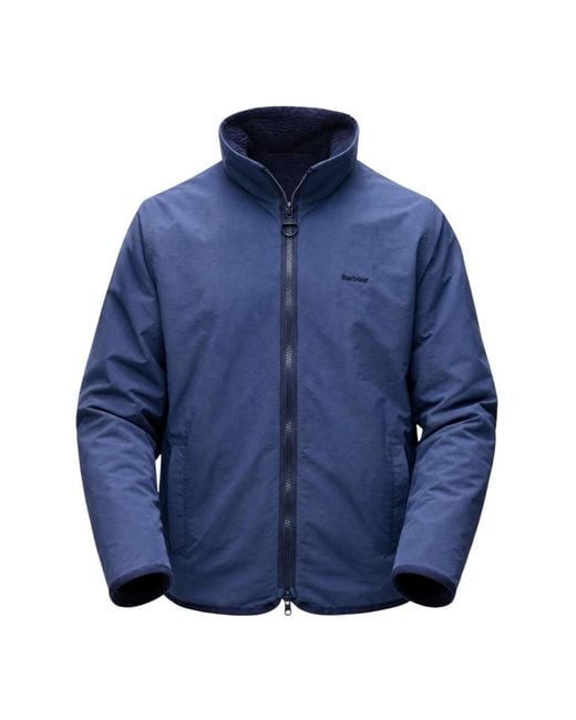 Barbour Blue Faux Fur & Shearling Jackets for men