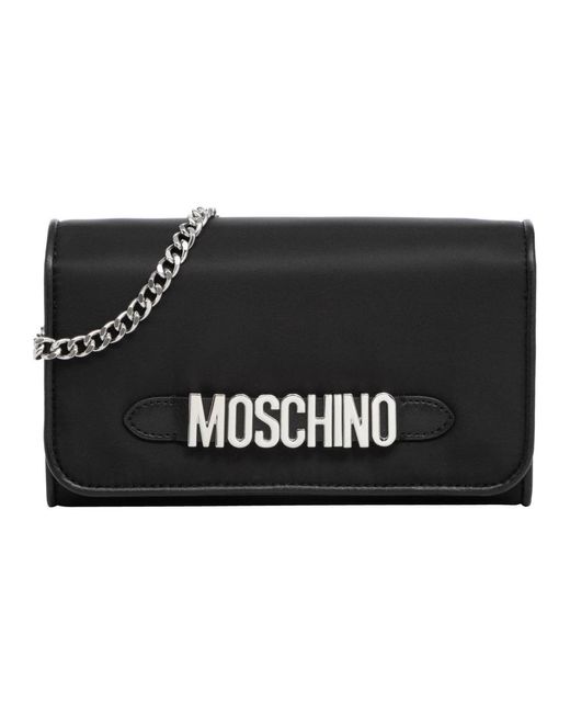 Moschino Black Wallets & Cardholders