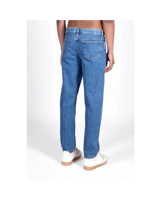 Jeans > straight jeans A.P.C. pour homme en coloris Blue