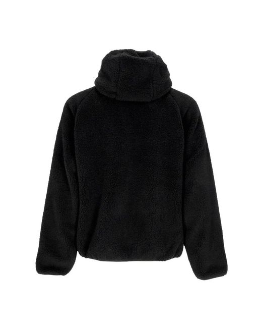 Element Black Faux Fur & Shearling Jackets for men