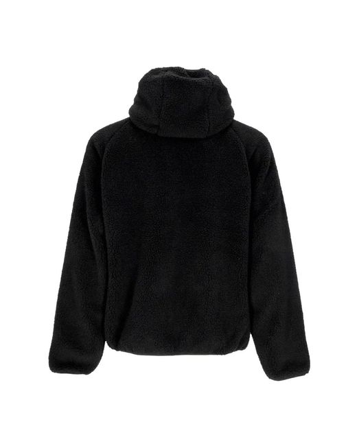 Element Black Faux Fur & Shearling Jackets for men