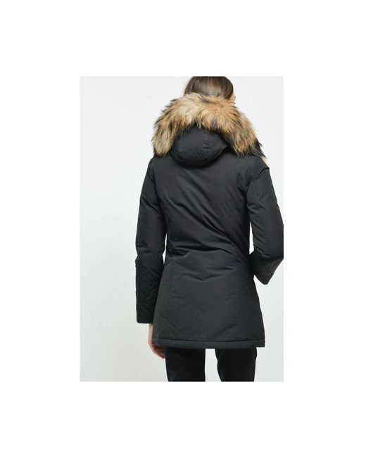 Woolrich Black Down Jackets