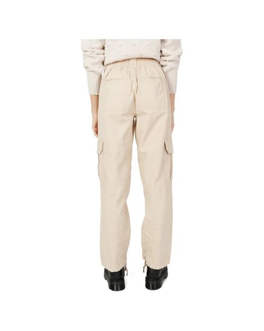 ONLY Natural Straight Trousers