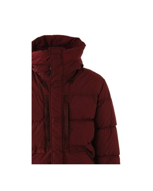 C P Company Red Down Jackets for men