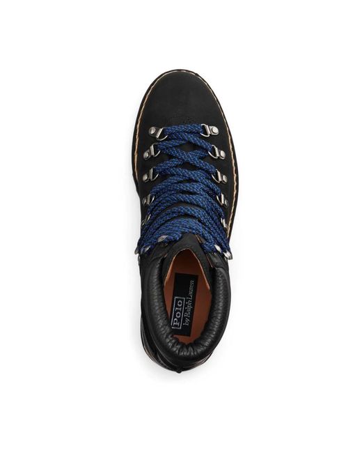 Shoes > boots > lace-up boots Ralph Lauren pour homme en coloris Black