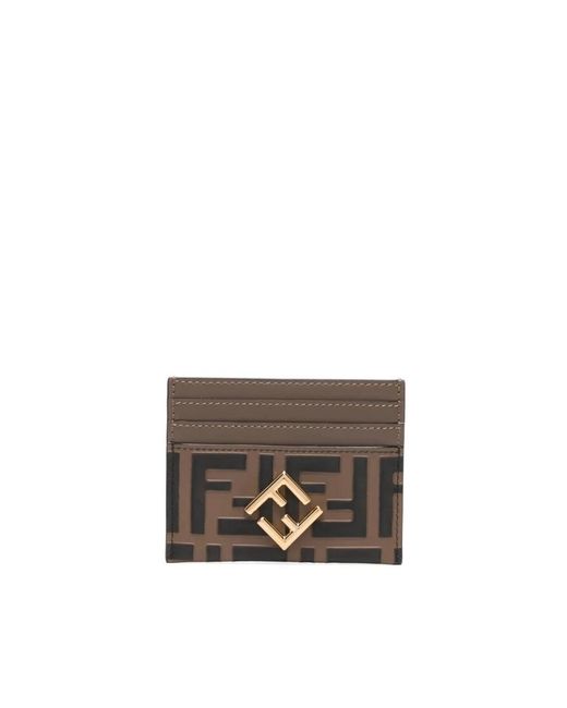 Fendi Gray Wallets & Cardholders