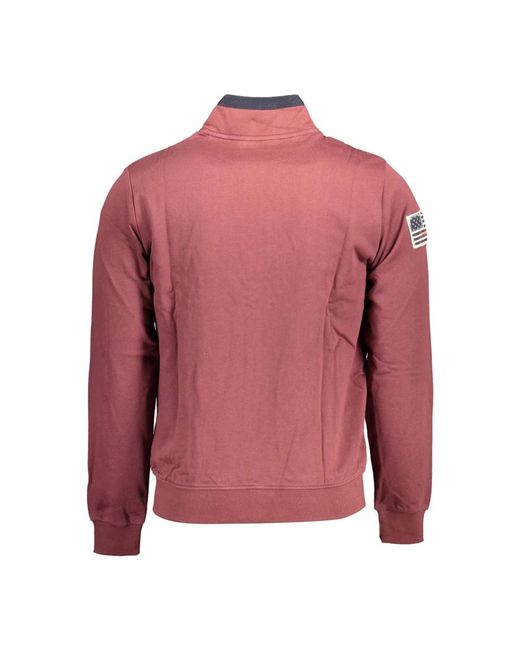 U.S. POLO ASSN. Red Zip-Throughs for men