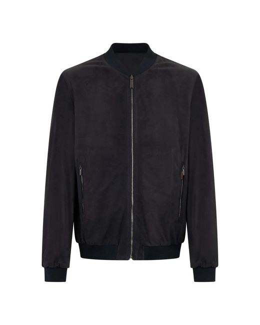 Moorer Blue Bomber Jackets for men