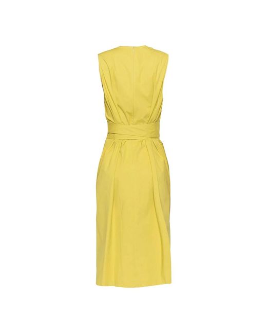 Dresses > day dresses > midi dresses Antonelli en coloris Yellow
