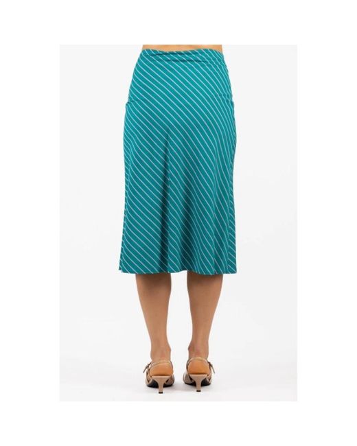 Pinko Blue Midi Skirts