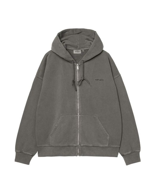 Carhartt Hooded Benton Sweat Jacket in Gray für Herren