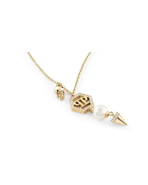 Necklaces Philipp Plein de color Metallic