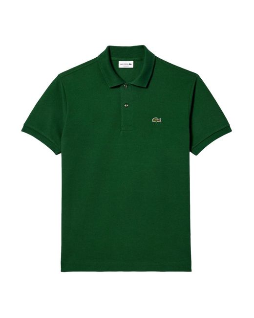 Lacoste Green Polo Shirts for men