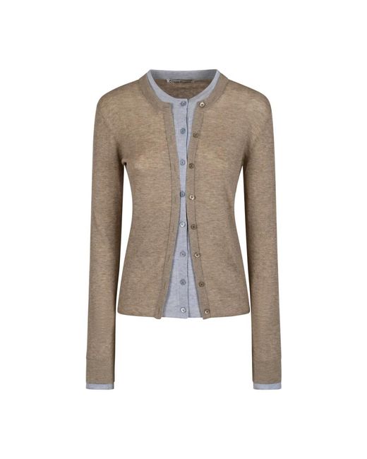 Cardigans di Acne in Brown
