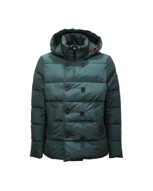 Save The Duck Green Winter Jackets for men