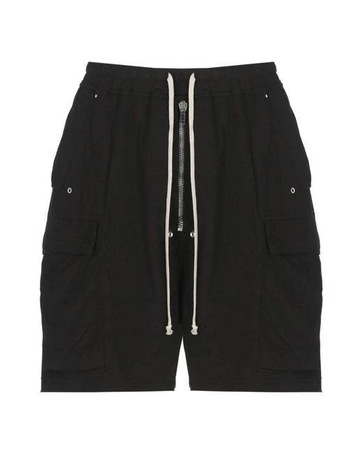 Rick Owens Black Casual Shorts for men