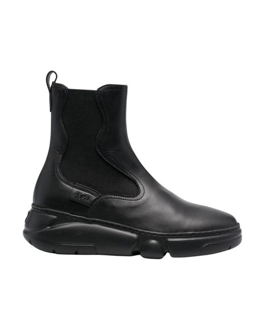 Chelsea Boots Agl Attilio Giusti Leombruni de color Black