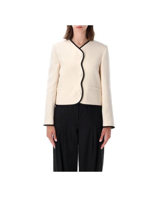 Valentino Garavani Natural Blazers