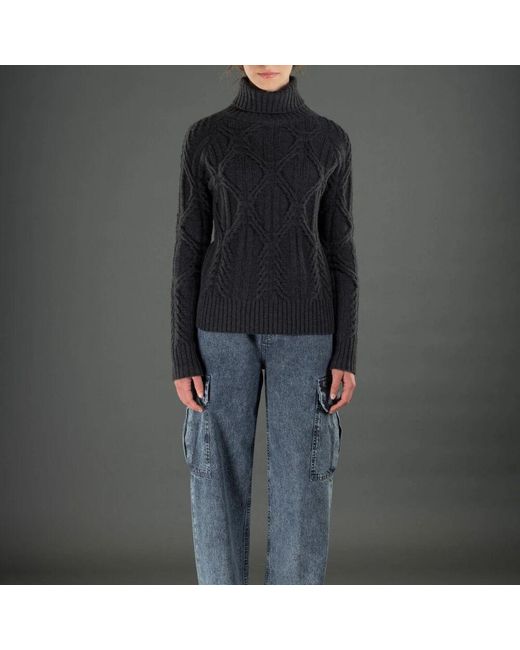 Turtlenecks di Moorer in Black