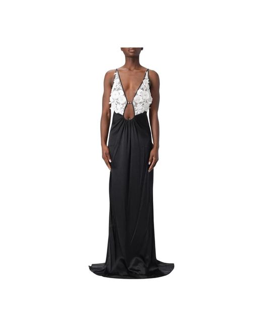 Gowns Elisabetta Franchi de color Black