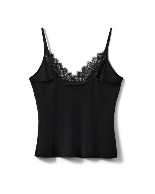 Sofie Schnoor Zwarte Strap Top 1000 in het Black