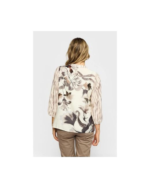 2-Biz Overhemden ,Nylon Java Topp in het Natural