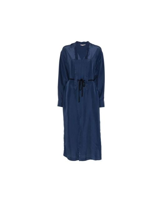 Barena Blue Wrap Dresses