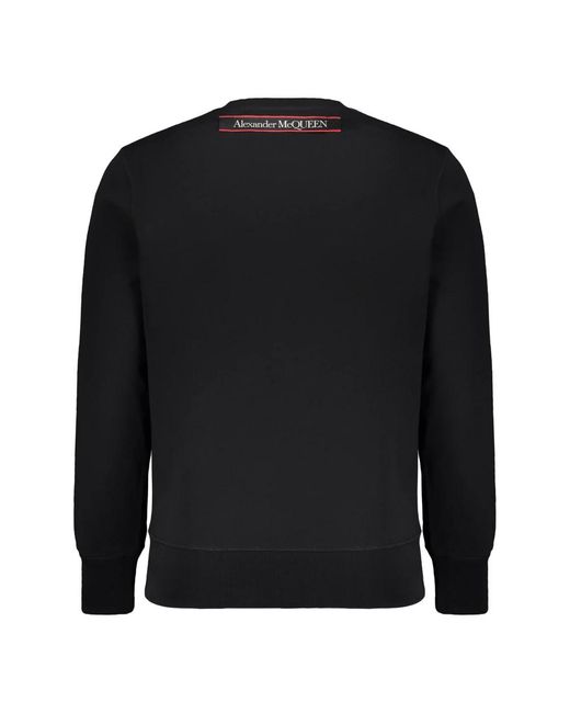 McQueen Black Sweatshirts for men