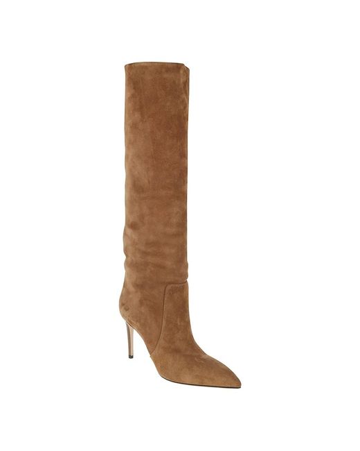 Heeled Boots Paris Texas de color Brown