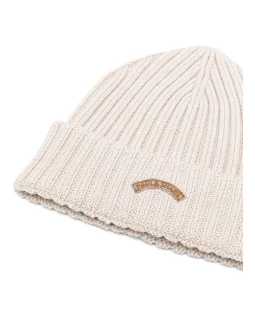 Beanies Paul & Shark de hombre de color Natural