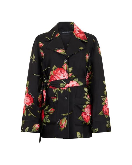 Dolce & Gabbana Black Light Jackets