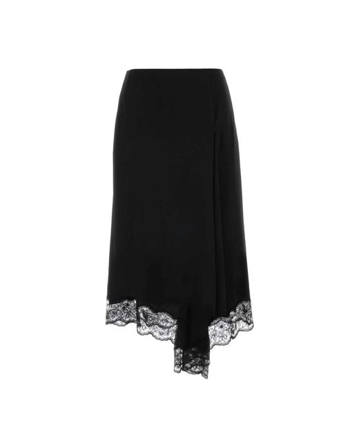 McQueen Black Midi Skirts