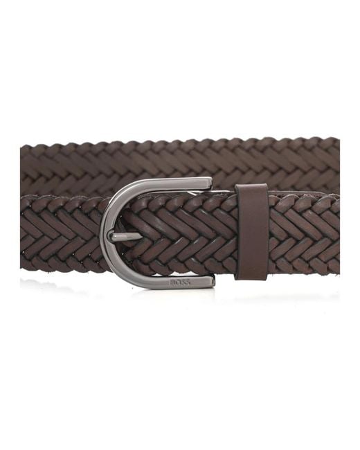 Boss Brown Belts for men
