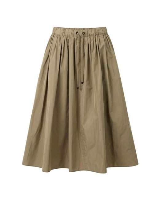 Max Mara Green Midi Skirts