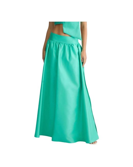 Liu Jo Green Maxi Skirts