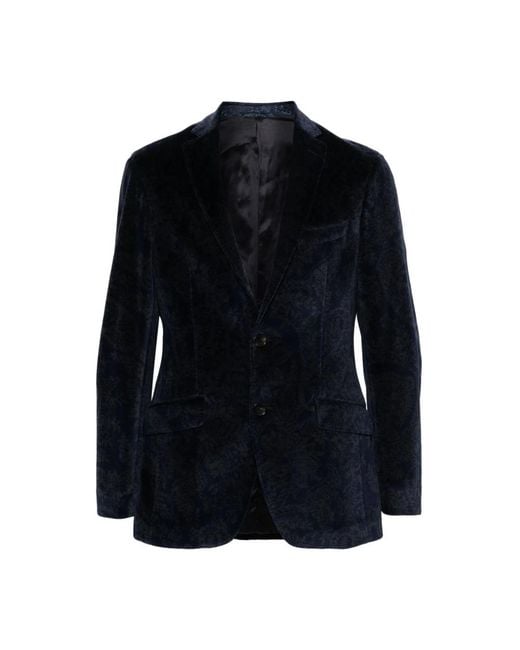 Etro Black Blazers for men