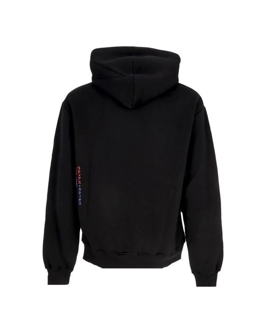 DOLLY NOIRE Black Hoodies for men