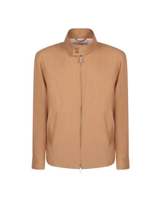 Lardini Paribet Zip Jacket in het Brown voor heren
