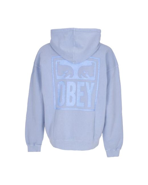 Obey Blue Hoodies for men