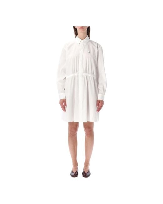 Polo Ralph Lauren White Shirt Dresses