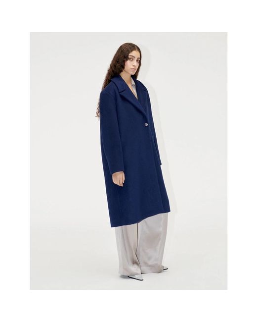Stine Goya Blue Single-Breasted Coats