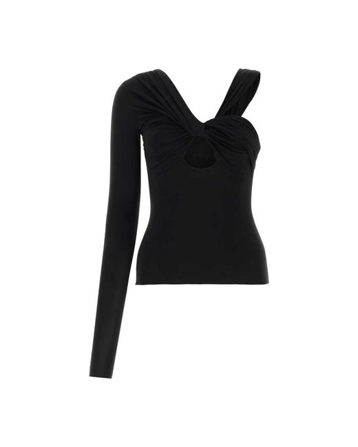 Nensi Dojaka Black Blouses