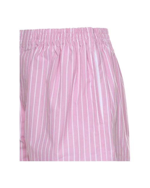 Balenciaga Purple Short Shorts