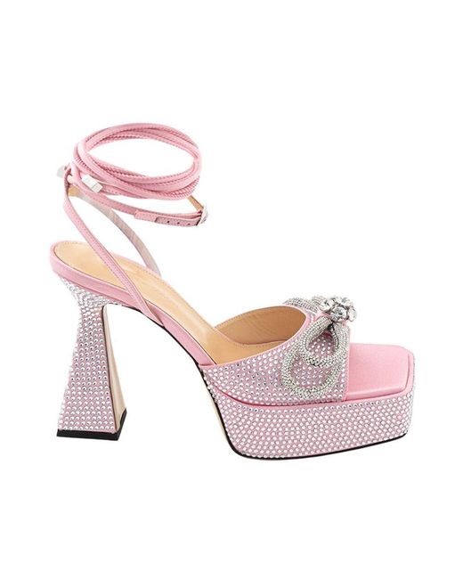 Mach & Mach Pink High heel sandals